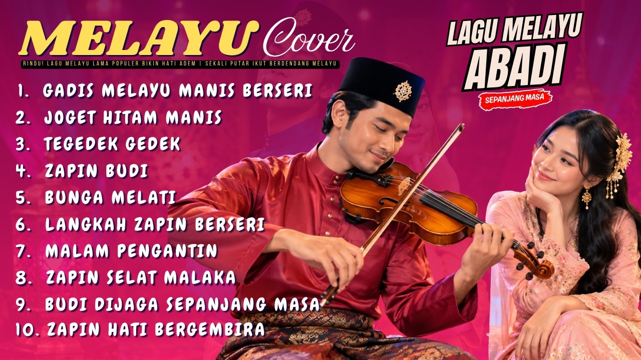 Rindu! Lagu Melayu Lama Populer Bikin Hati Adem | Sekali Putar Ikut Berdendang Melayu
