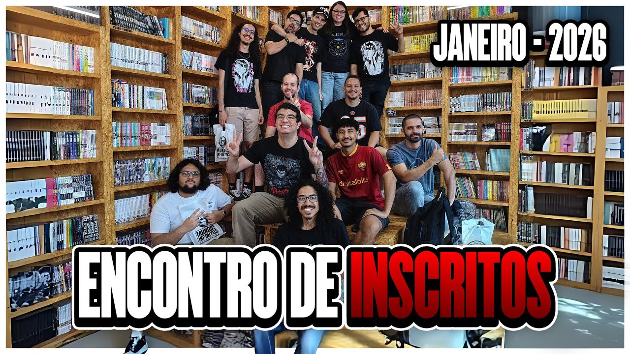 RECOMENDANDO MUITOS MANGÁS! | ENCONTRO COM INSCRITOS (JANEIRO DE 2026)