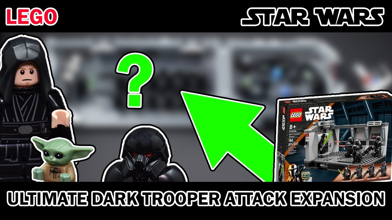 Building the ULTIMATE LEGO Dark Trooper Attack Expansion | LEGO Star Wars MOC