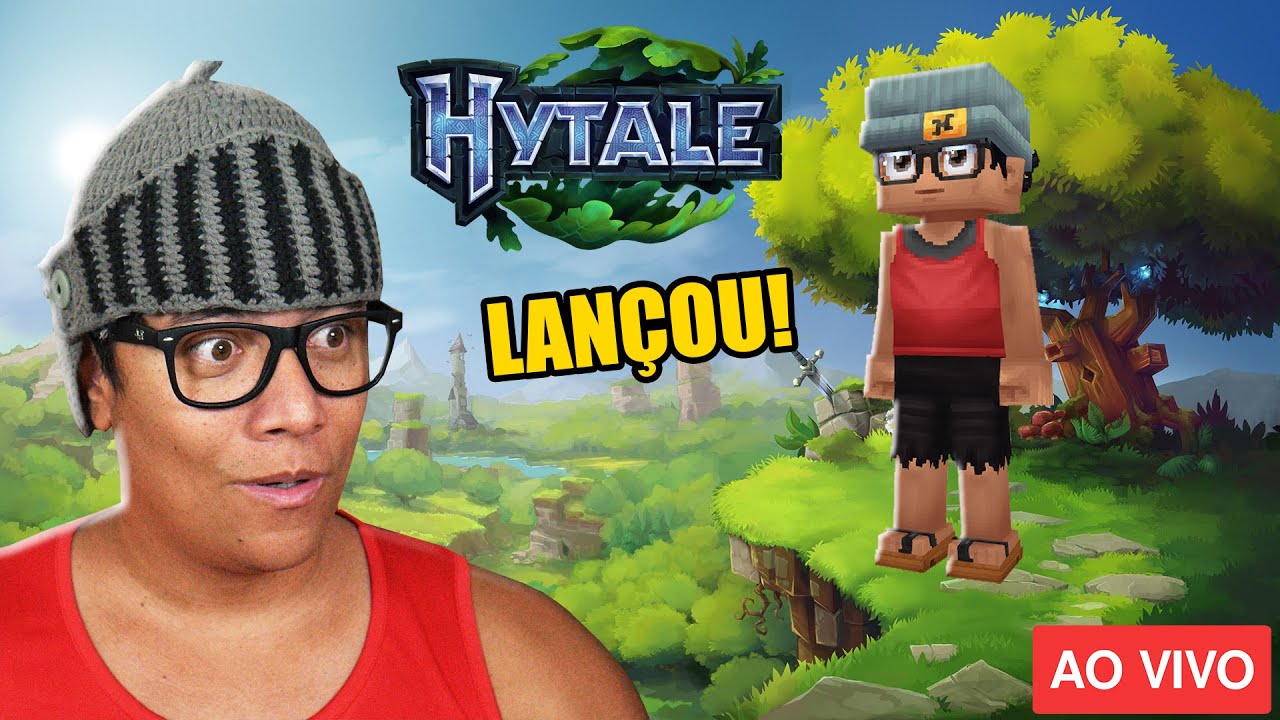 FINALMENTE! HYTALE: O INÍCIO ( AO VIVO 2K )