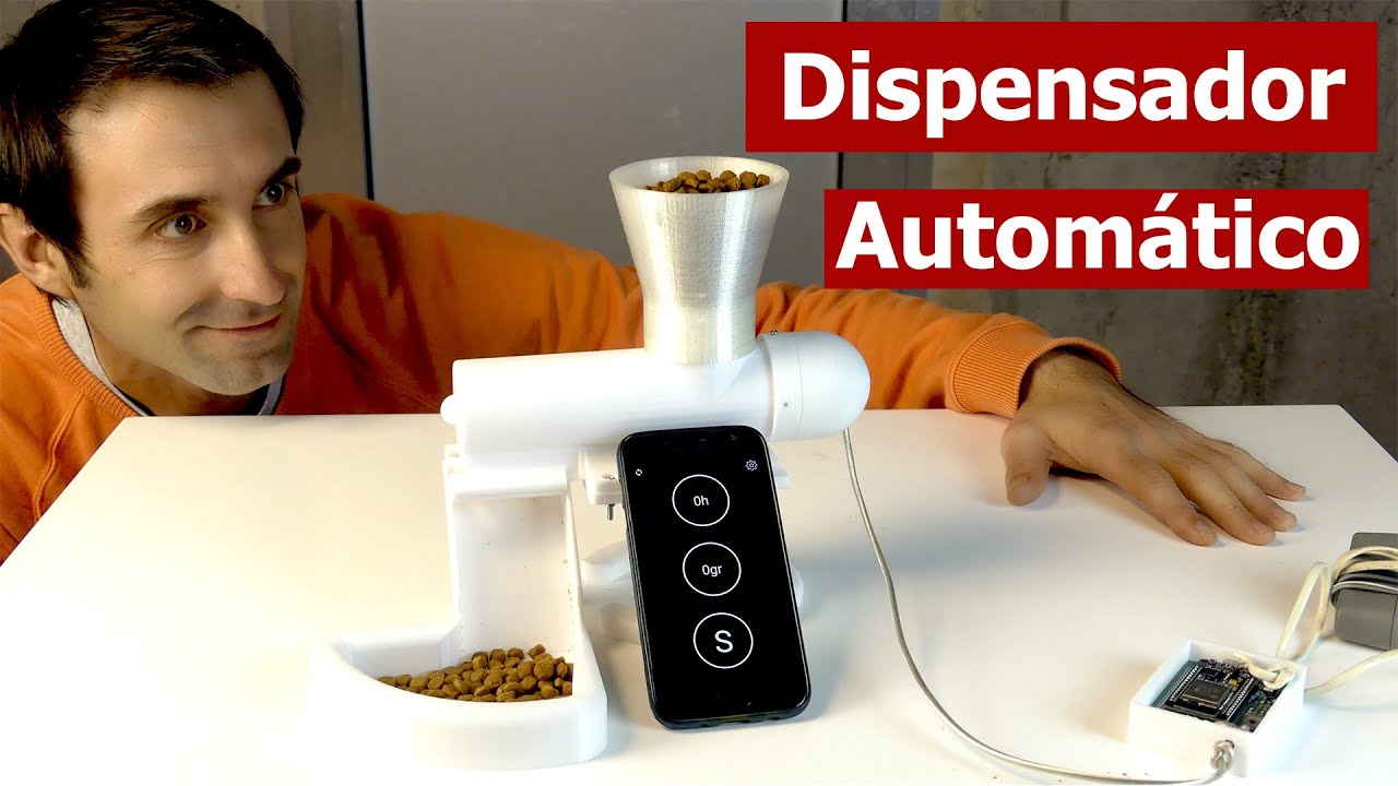 Dispensador Automático para Mascotas/ Parte 2 / Dispensador de comida casero
