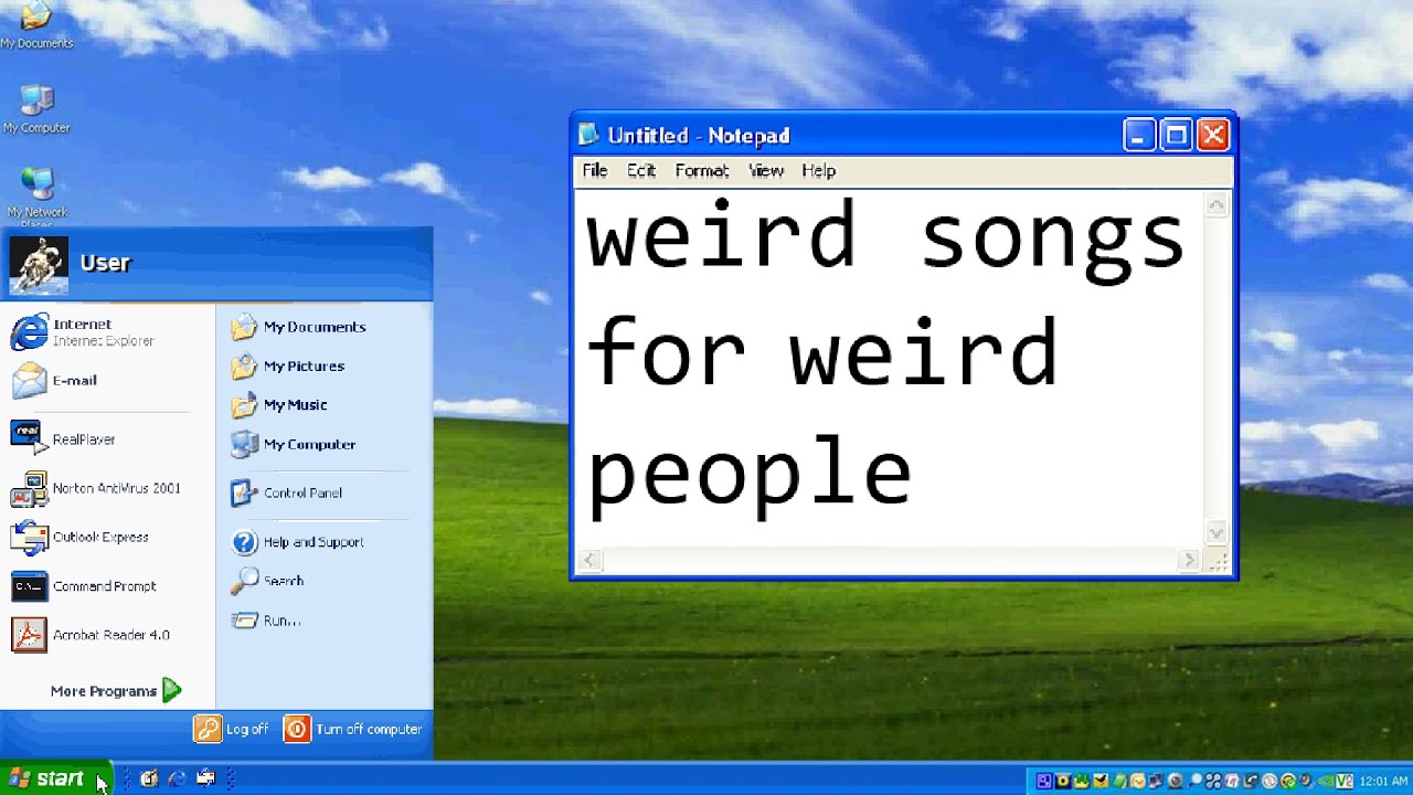 weird songs for weird people