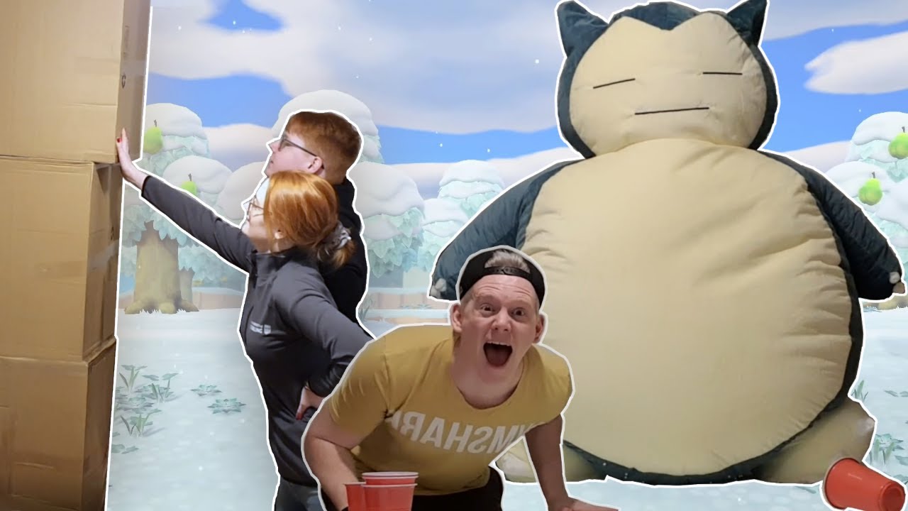 Worlds BIGGEST Snorlax Plush