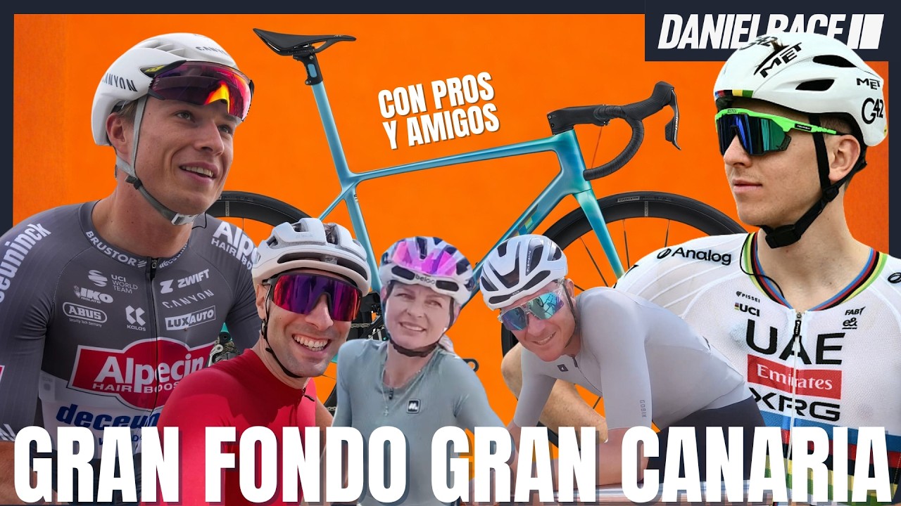GRAN FONDO PICO DE LAS NIEVES 2025 CON PROS Y AMIGOS | DANIEL RACE