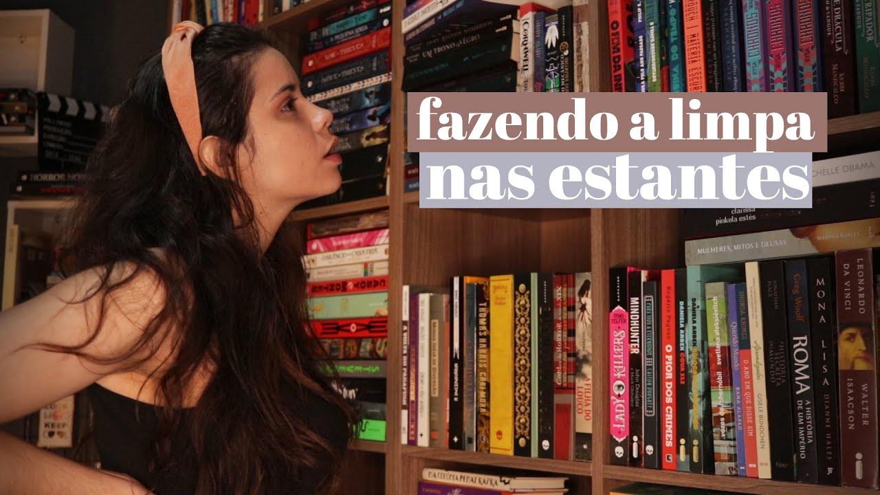 retirando livros da estante // book unhaul