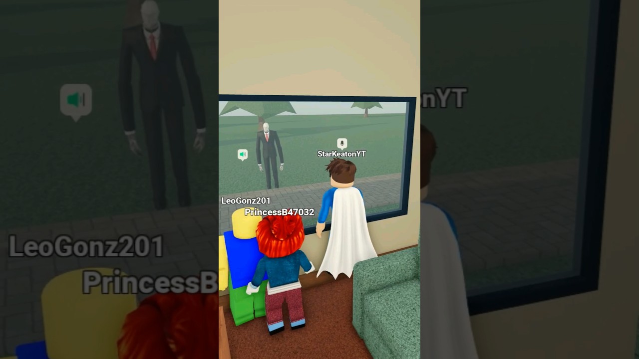 Слендермен НЕ СТРАШНЫЙ 😏 #roblox #funnyroblox #slenderman
