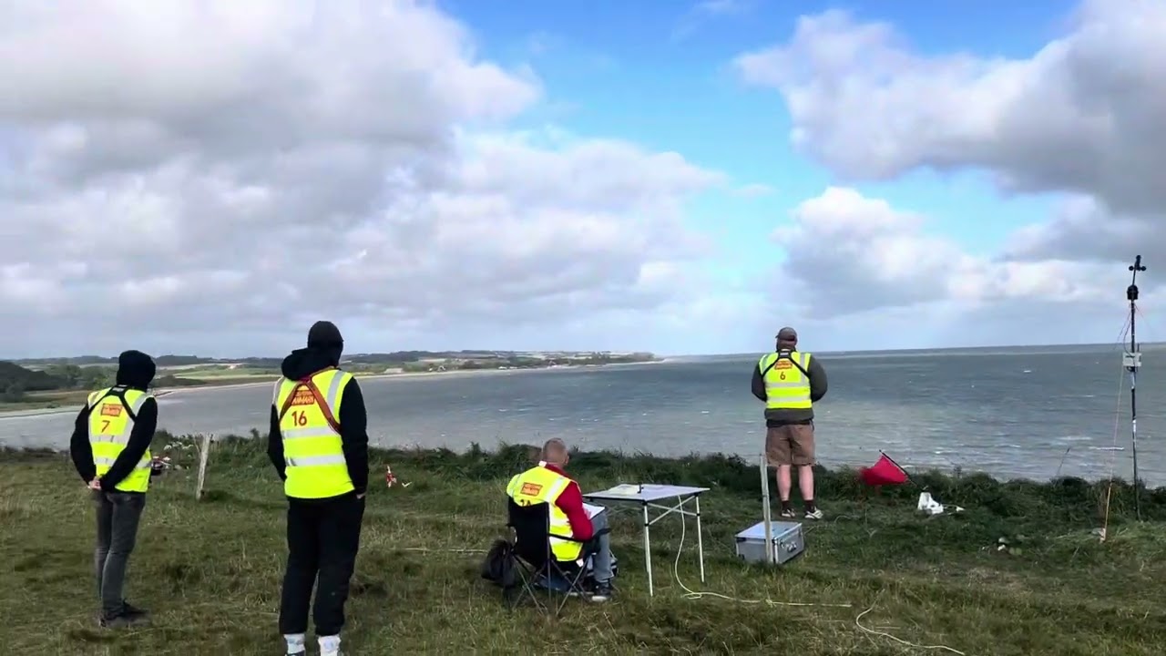 Christian Gøbel and Freestyler 7 - 37.78 R13  the fastest flight in competition -DM F3F 2025