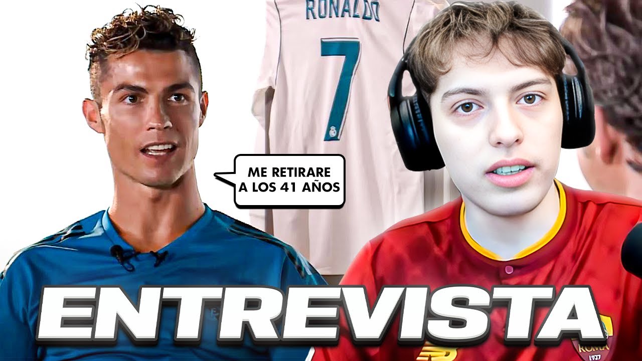 REACCION A LA ULTIMA ENTREVISTA DE CR7 EN EL REAL MADRID (2018): ''ME QUIERO RETIRAR A LOS 41 AÑOS''