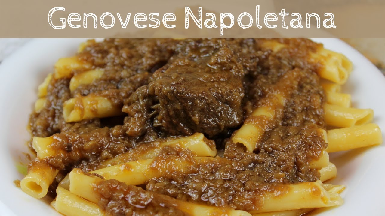 Genovese napoletana. Ricetta originale tramandata da generazioni!
