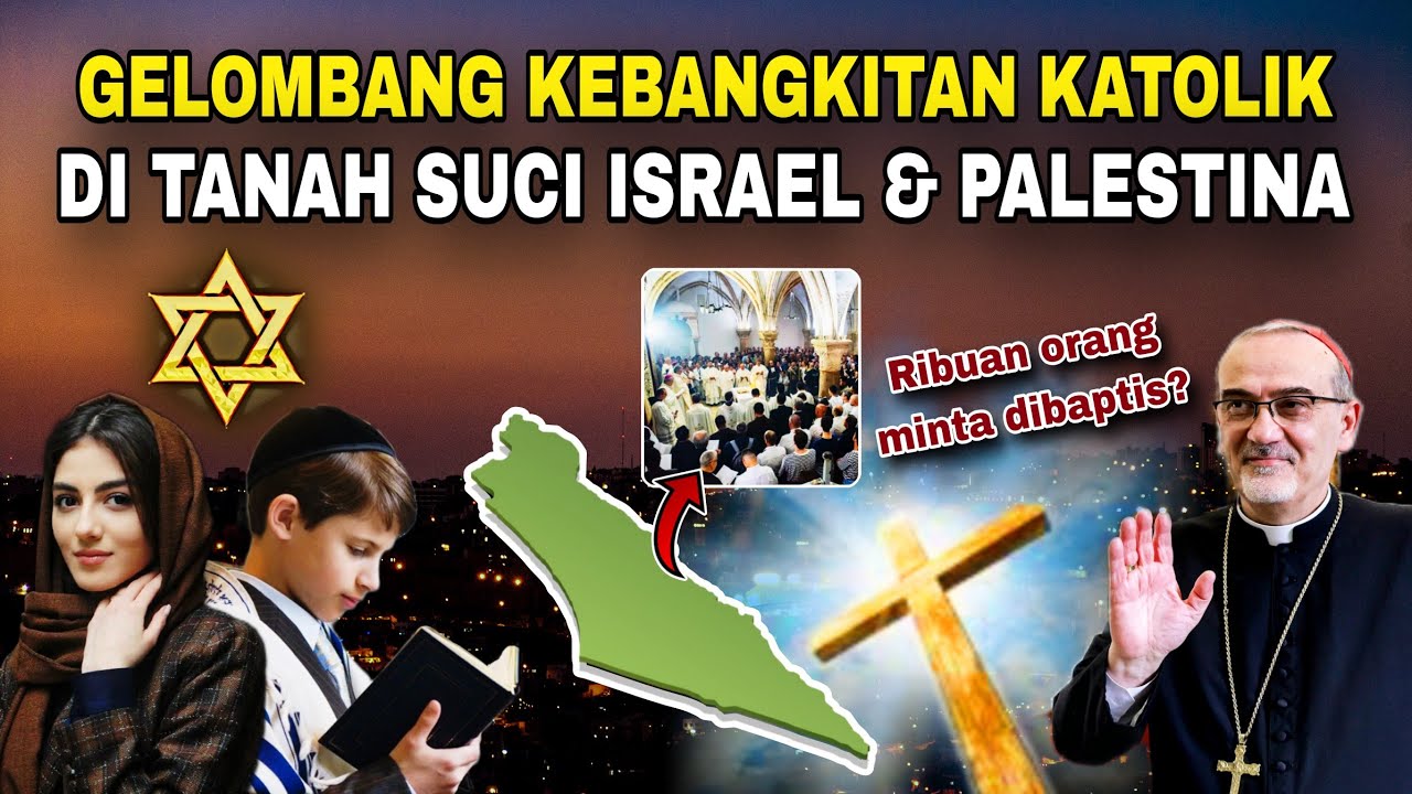 Di tengah k0nflik, Gelombang Katolik 