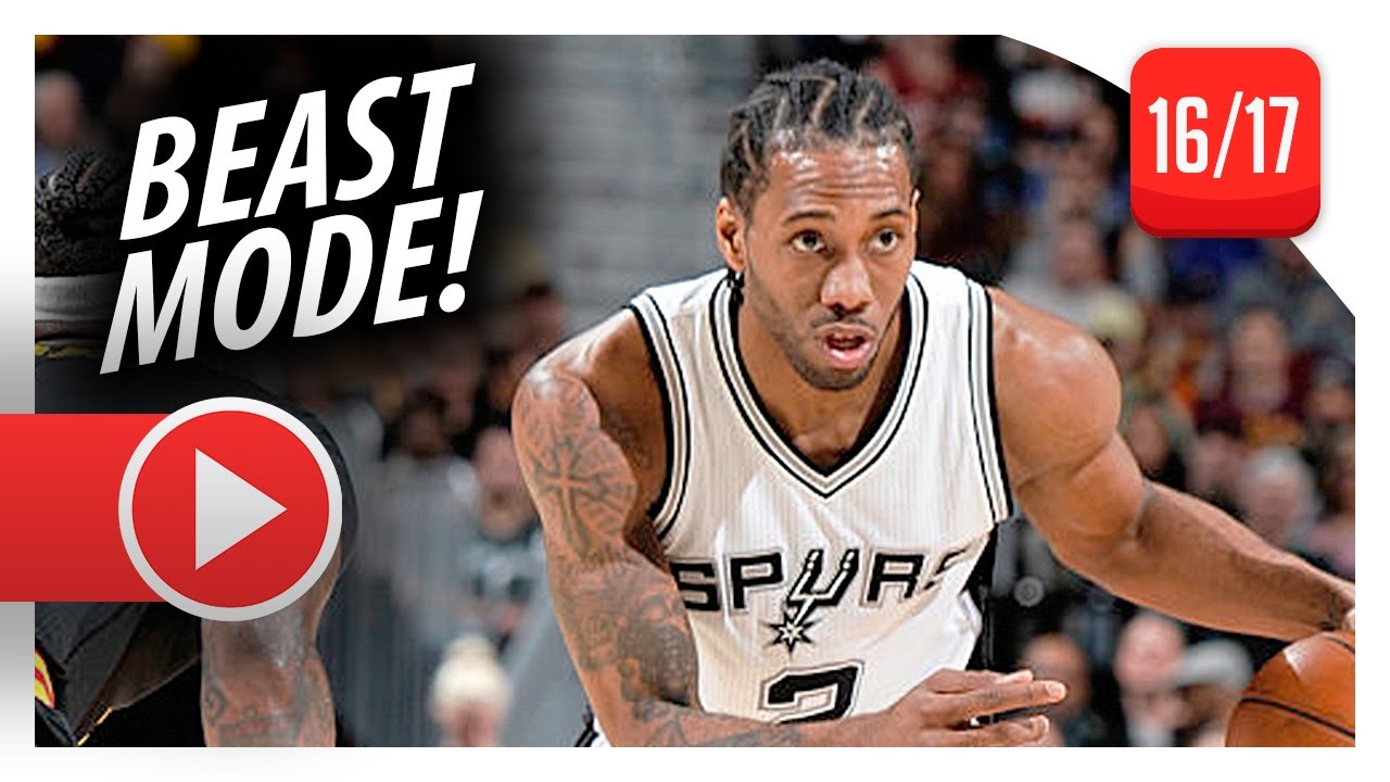 Kawhi Leonard Full Highlights vs Cavaliers (2017.01.21) - 41 Pts, 6 Reb, BEAST MODE!