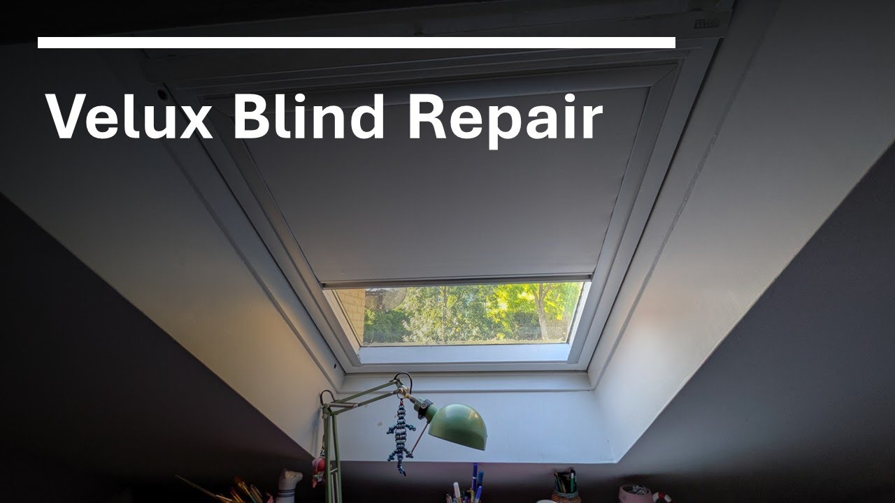 Ремонт мансардных жалюзи Velux