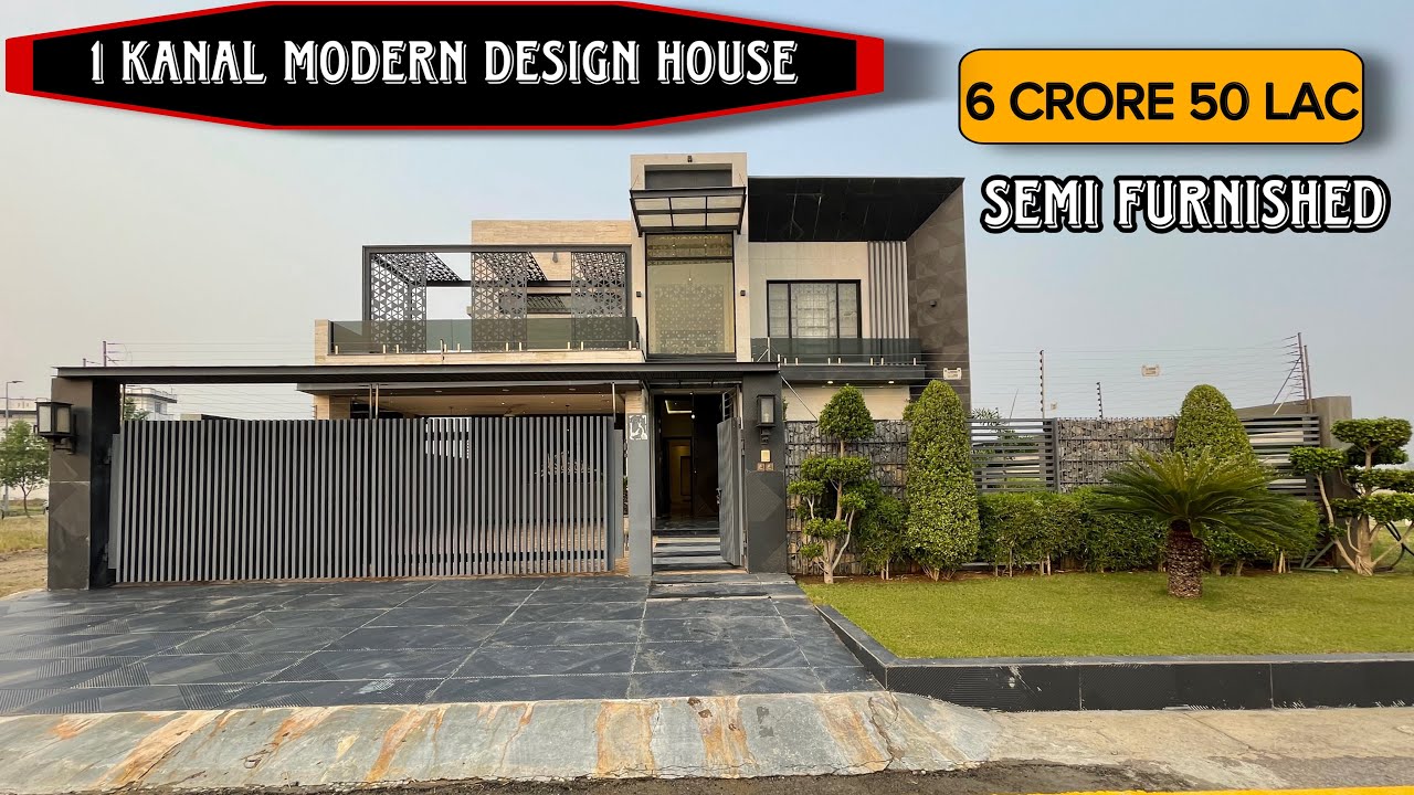 1 Kanal Semi Furnished Luxurious Modern House🏠 For Sale In Citi Housing Jhelum | Pakistan