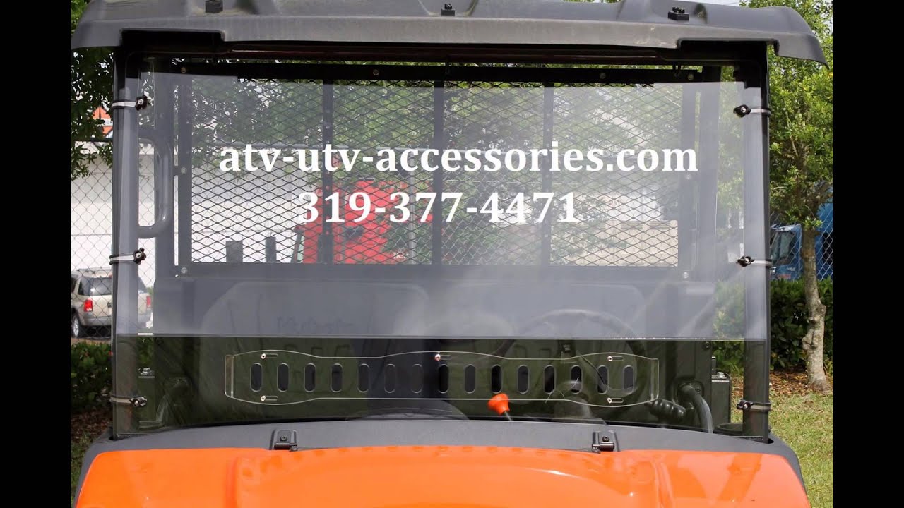 KUBOTA RTV X900 WINDSHIELDS