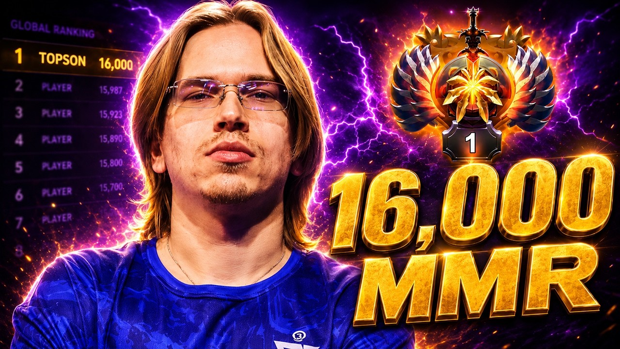 TOPSON IS BACK! 16,000 MMR & THE ROAD TO RANK 1
