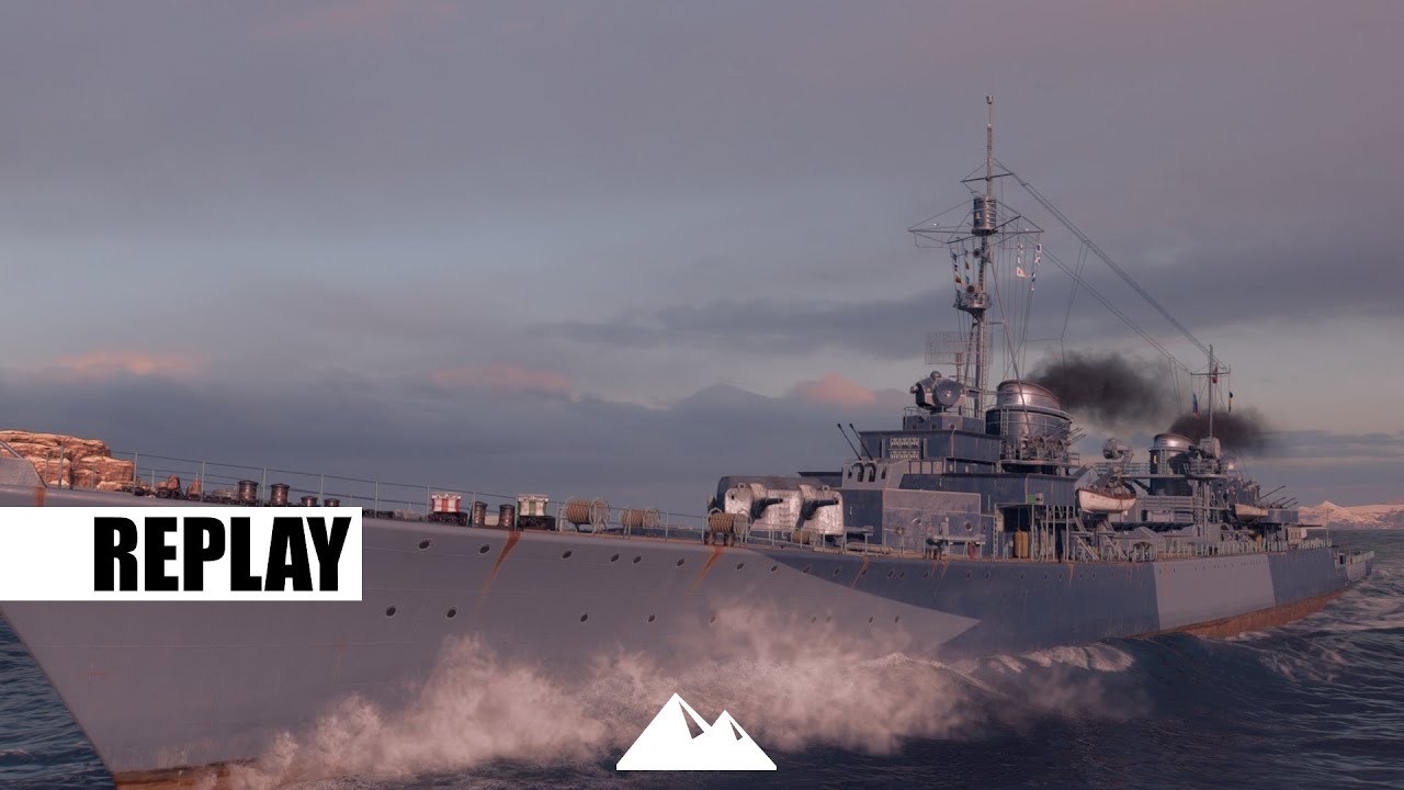 ELBING, der Artilleriekreuzer unter den Zerstörern! - World of Warships | [Replay] [Deutsch] [60fps]
