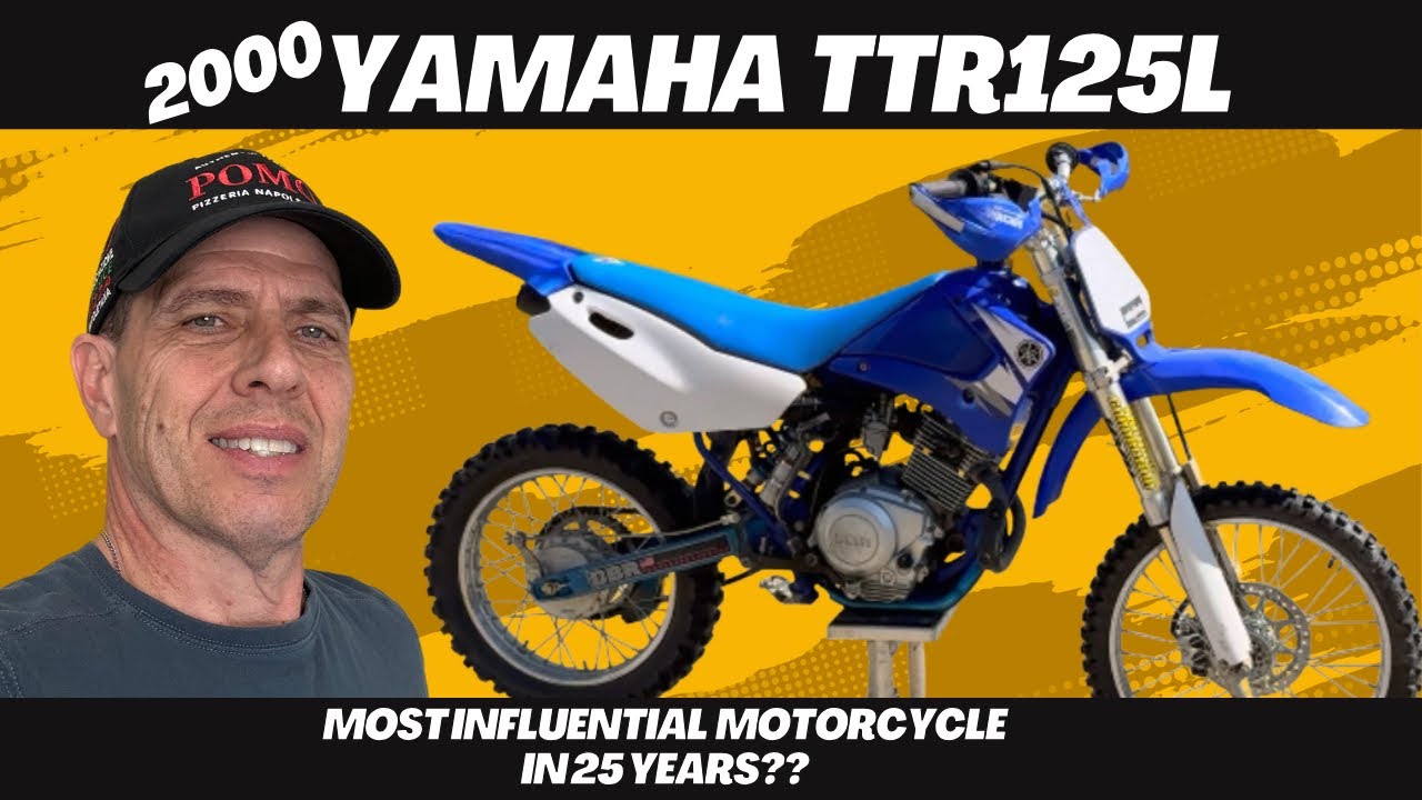 2000 Yamaha TTR125L Modified BBR Goodies & YZ85 Front Suspension Swap