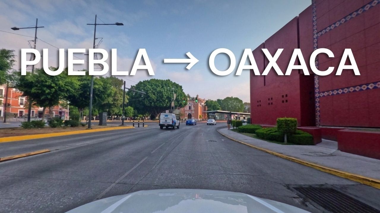 Puebla → Oaxaca Road Trip | Salida de Puebla | Driving Mexico #1