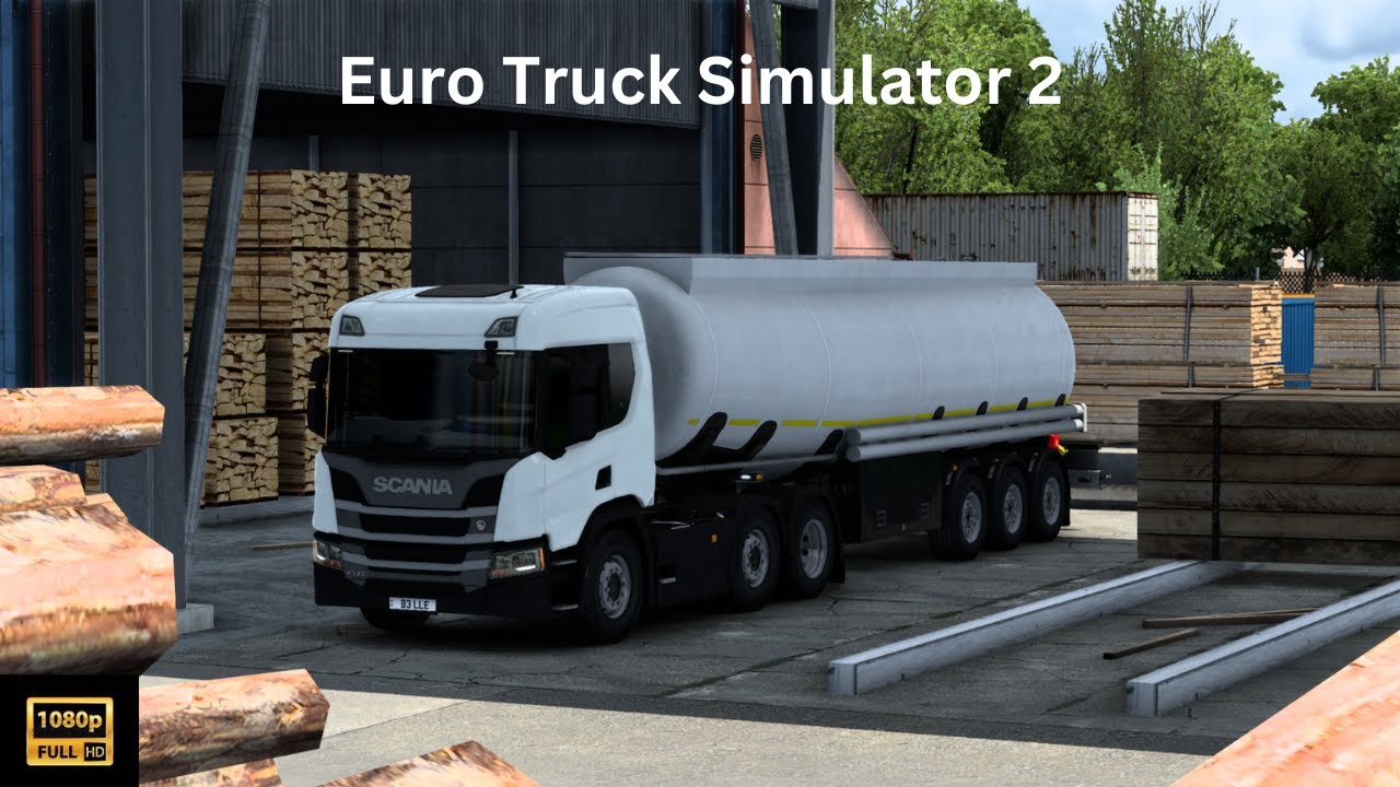MEGA Diversion To Felixstowe! | Realistic Fuel Transportation | Scania P380 | P2