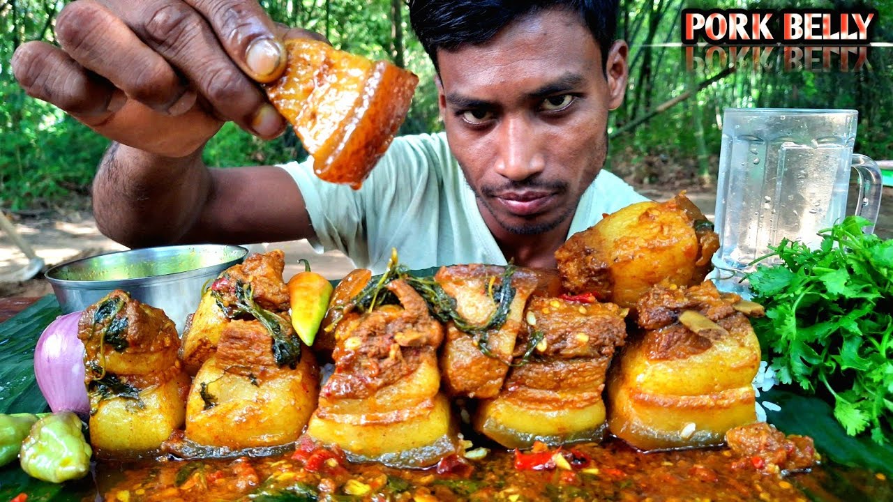 😱 I Ate A 10,000 Calorie Pork Belly Feast! Ym Jin Food Vlog ||