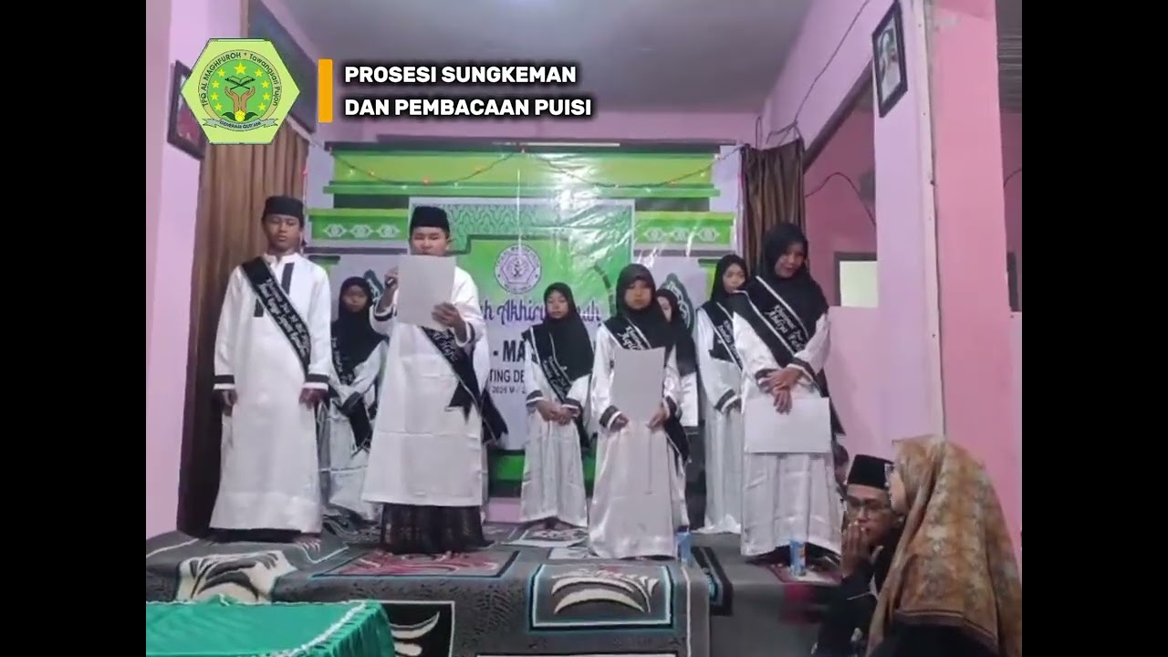 SUNGKEMAN DAN PEMBACAAN PUISI || HAFLAH AKHIRUSSANAH || TPQ AL-MAGHFUROH