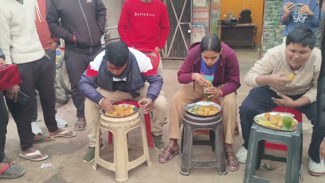 Pani Puri challenge, Gol Gappa challenge 