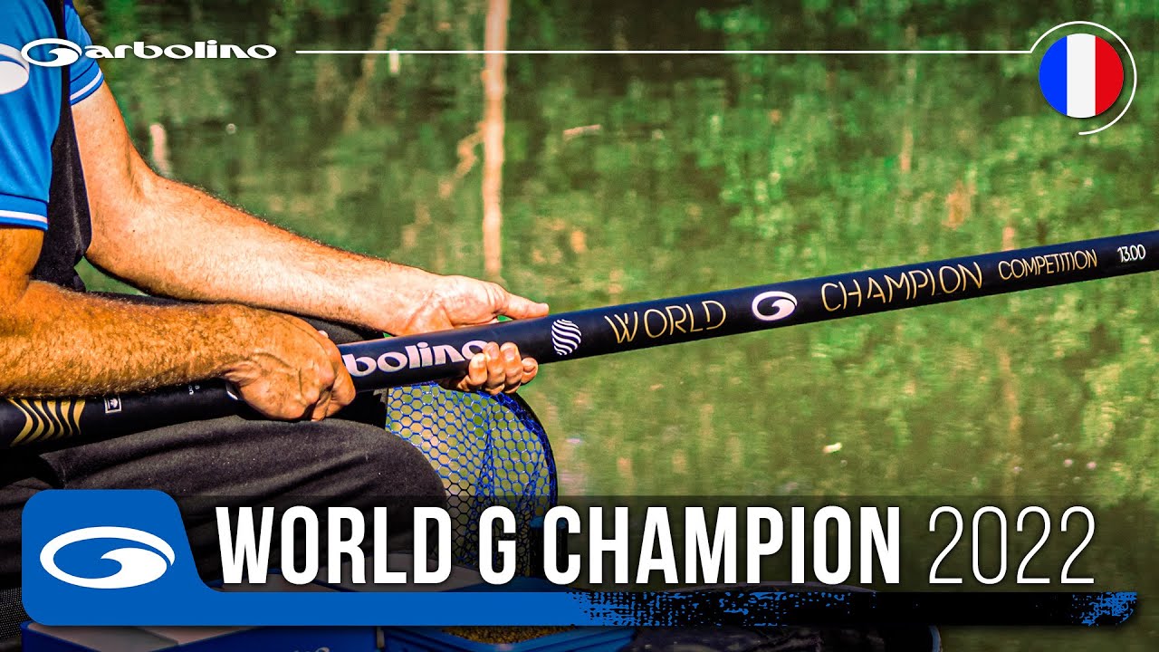 Garbolino WORLD G CHAMPION Pêche au Coup Compétition   Poisson Blanc et Carpodrome - New 2022