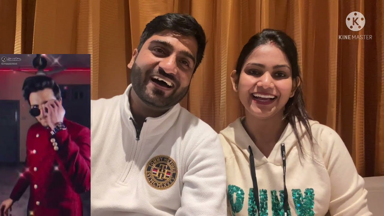 INDIAN couple Reaction | Hassan abid new transformation video | MR&MRS REACTION
