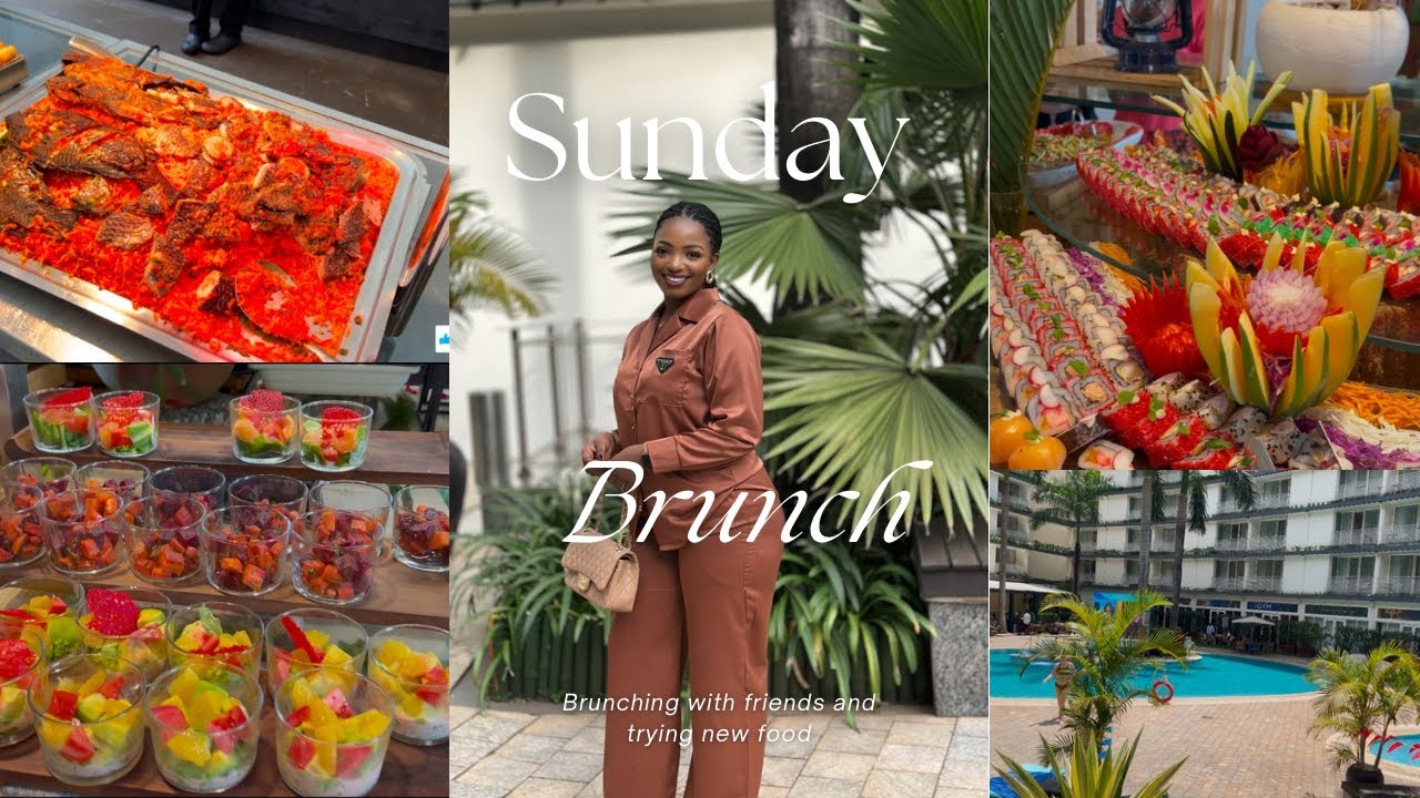 SUNDAY BRUNCH: Brunching with friends, trying different seafood 😳 eating Radison brunch 🤩