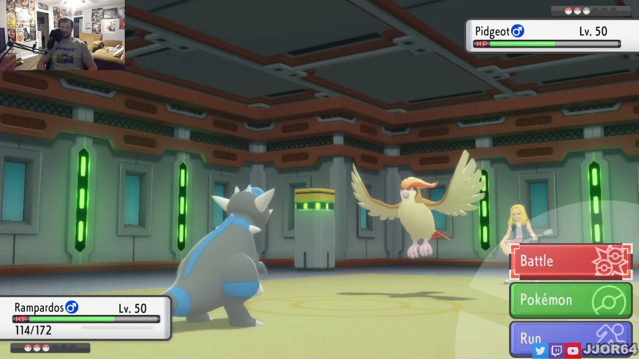 Pokemon Brilliant Diamond/Shining Pearl (Switch) - Battle Tower Low Tier Team Challenge (2/4/22)