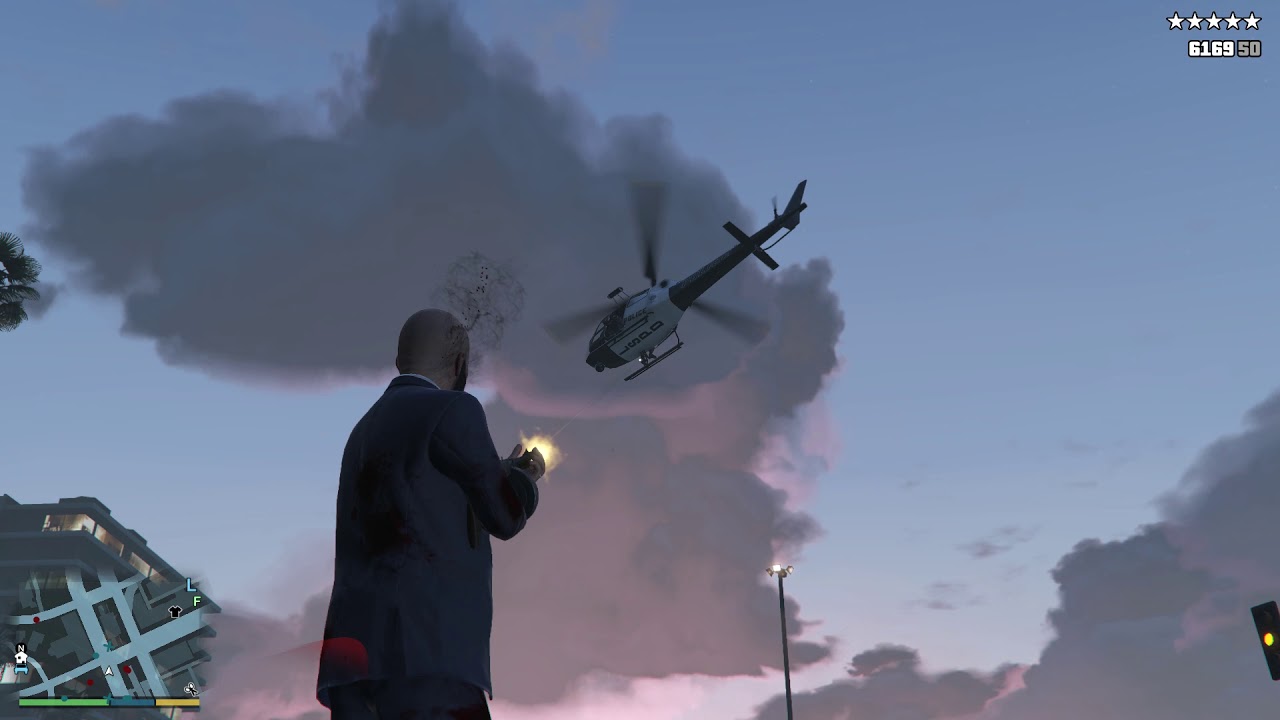 GTA 5 Weapon MOD - Explosive ammo and Multi Shot Rampage