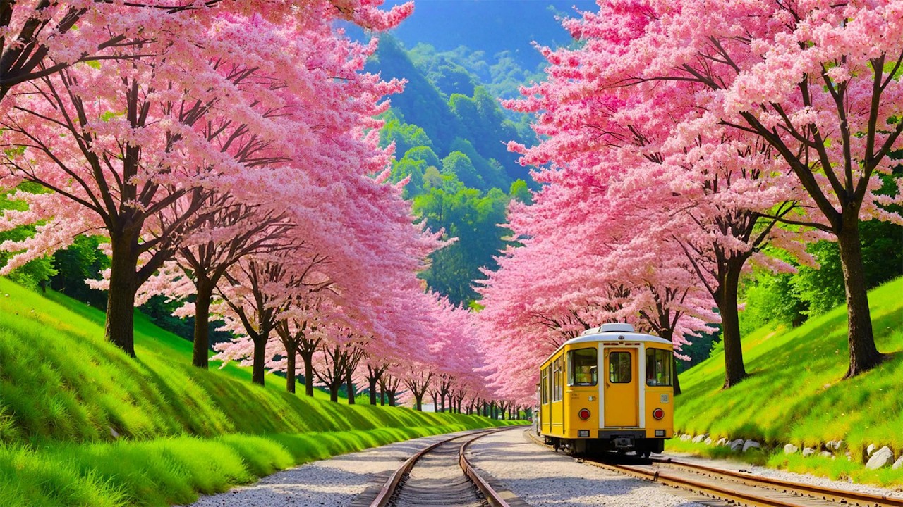 Stress Relief Therapy Through Relaxing Spring Music 🌸 Healing Music for Overthinkers