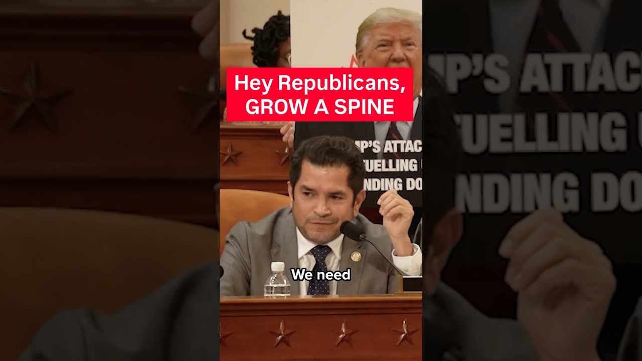 Hey Republicans, GROW A SPINE