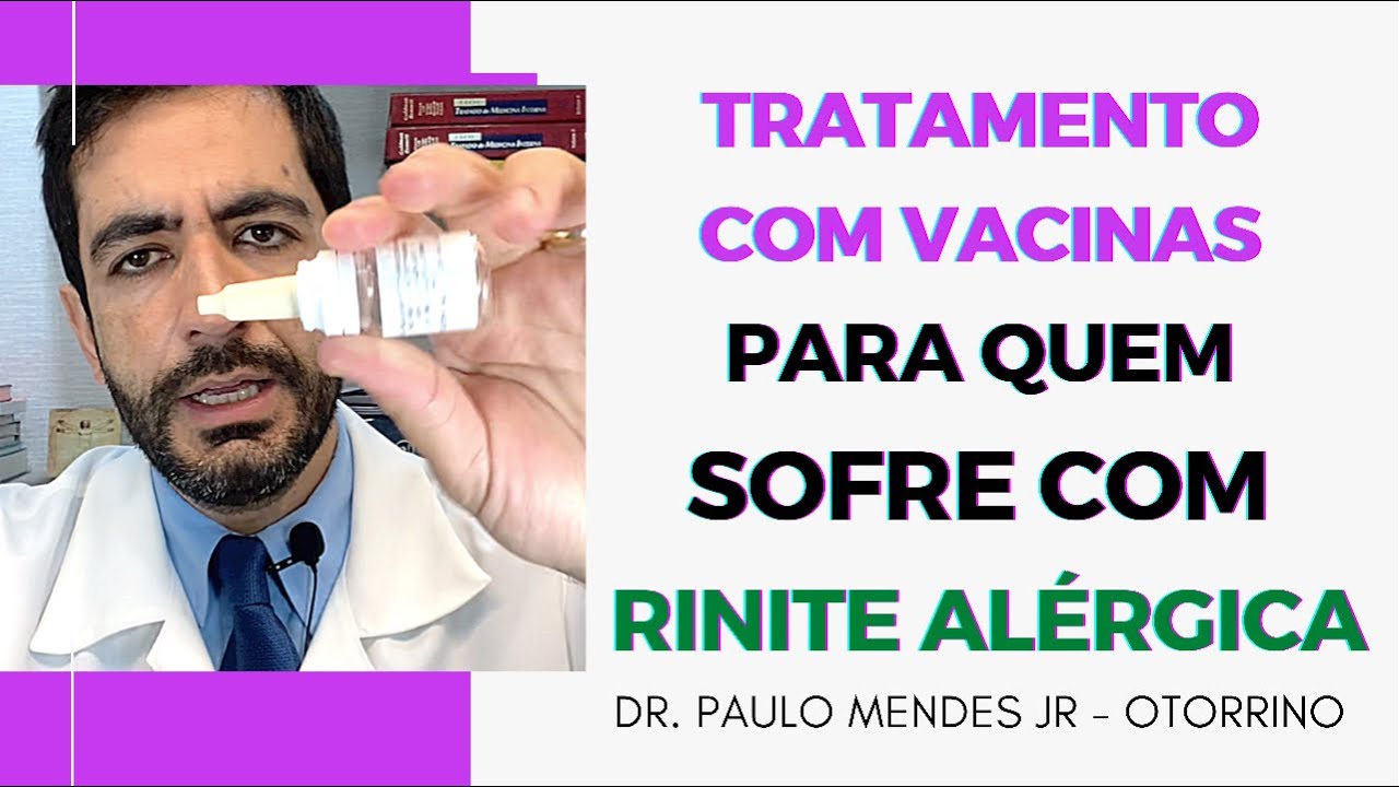 VACINA DE RINITE: Como tratar a rinite descobrindo a causa especifica que provoca os sintomas ?