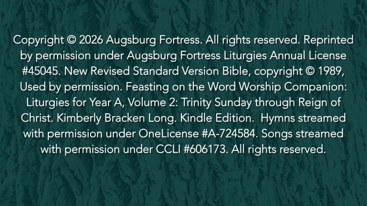 March 8, 2026 - 8:00 Sunday Morning Worship