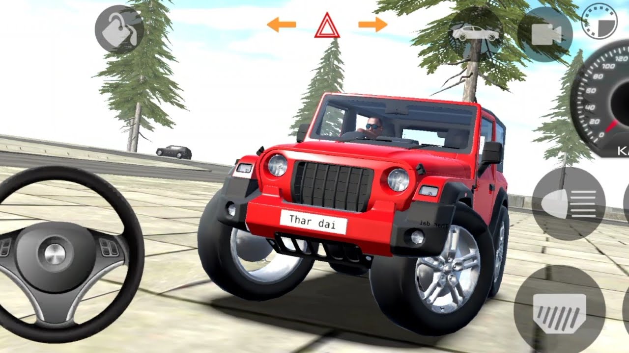 Модифицированный Mahindra Thar😈Игры: Indian Thar (Gadi Wala Games) Автомобильная игра для Android...