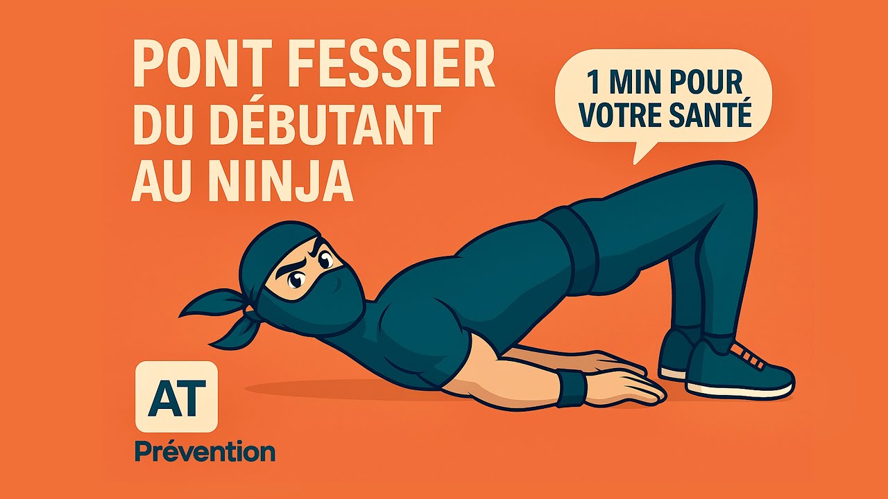 Pont fessier : du débutant au ninja 🍑🔥 !