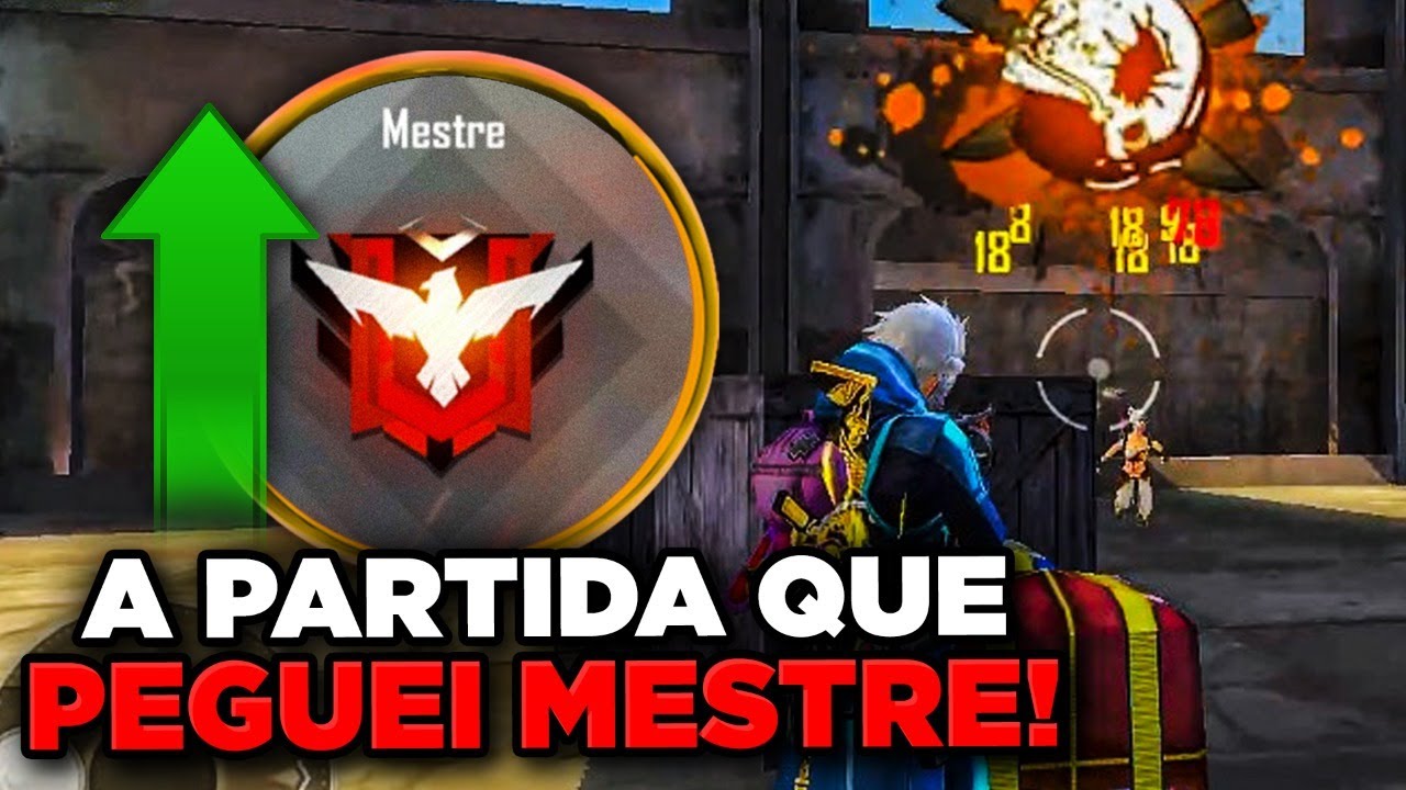 FINALMENTE PEGUEI MESTRE NO FREE FIRE - COMO PEGAR MESTRE NO FREE FIRE - MAX GAMES