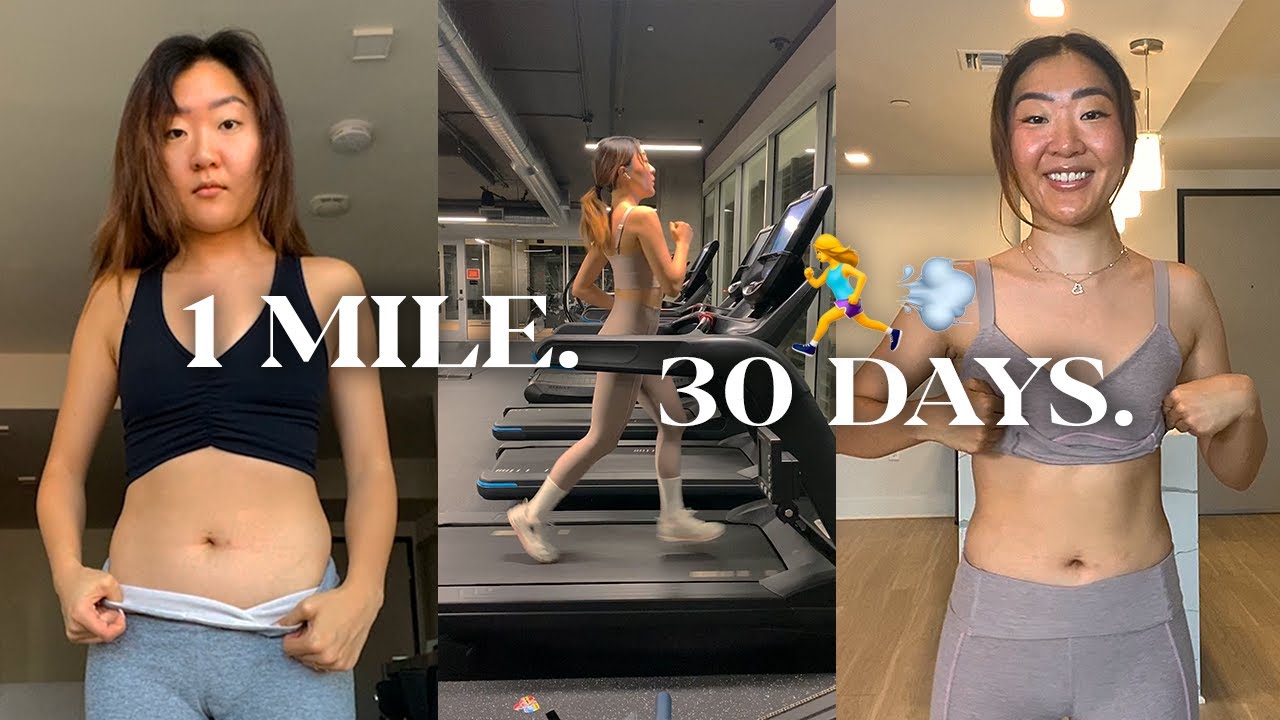I Ran A Mile Everyday For A Month | 30 Days of Running (omg this was hard😭🏃&zwj;♀️💨...)