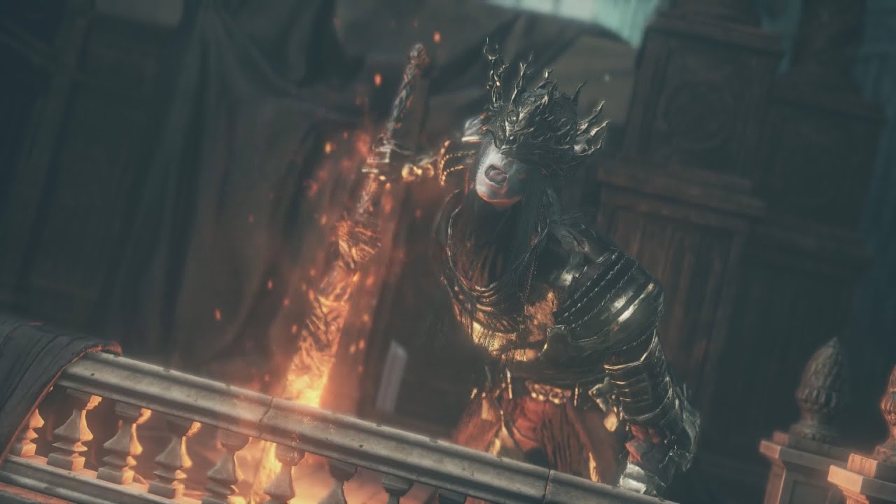 Dark Souls 3 Lorian Elder Prince and Lothric Younger Prince Boss Fight (Xbox One)