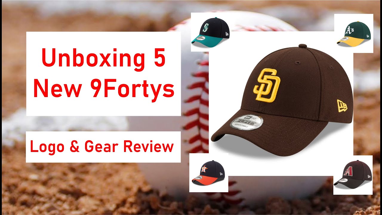 Uboxing 5 MLB Hats - 9forty