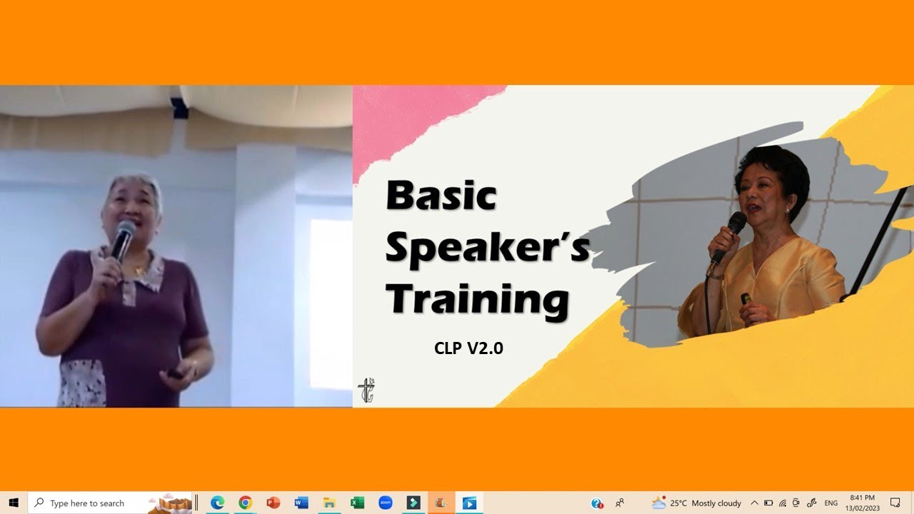 BASIC SPEAKERS TRAINING V2.0 by Malyn Tiu