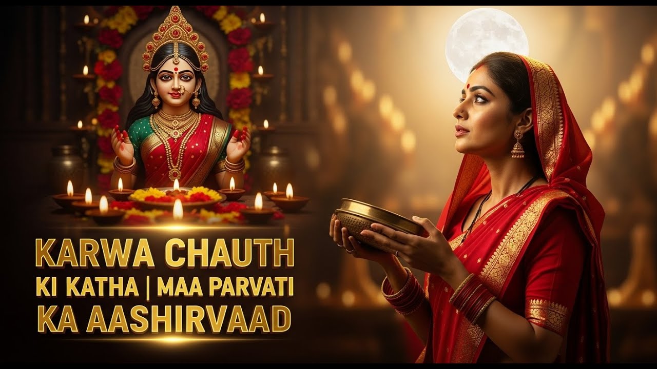 Karwa Chauth Ki Katha 2025 | Maa Parvati Ka Aashirvaad