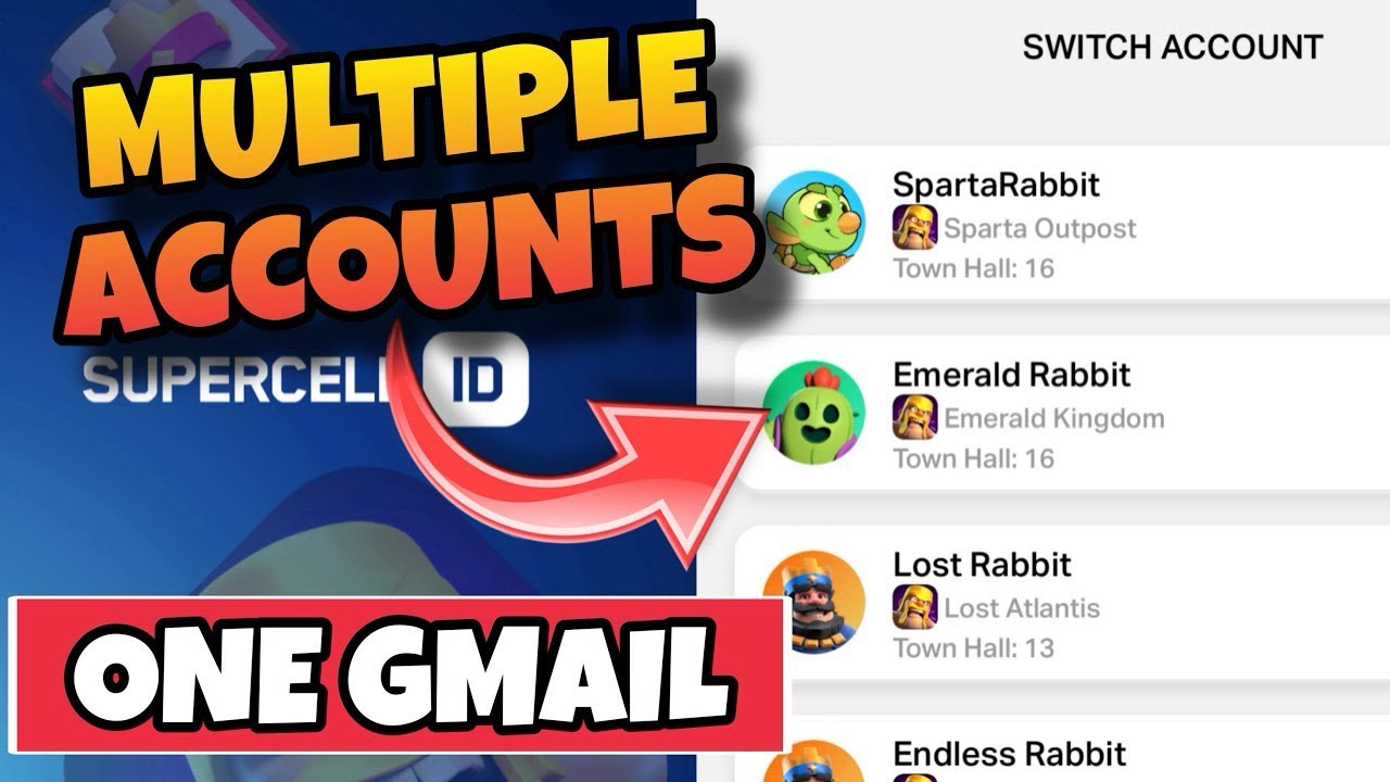 Ultimate Guide: Making multiple accounts with ONE GMAIL! - Clash of Clans (2025 Edition)