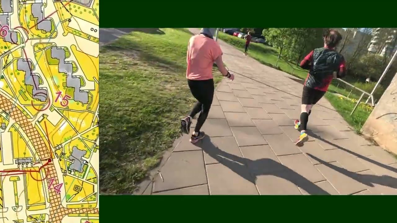 Vilnius 2023 05 05 Sprint Headcam Orienteering