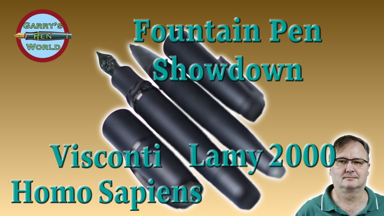 Classic vs Modern: Lamy 2000 vs Visconti Homo Sapiens Duel