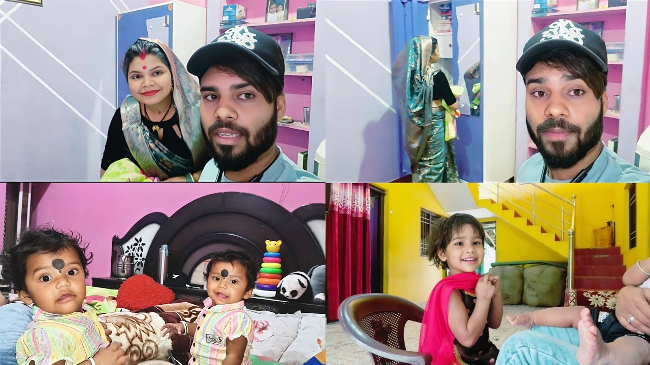 देविका जी आज साड़ी क्यों पहनी है / क्या खाश है आज #familyvlog #dailyvlog 