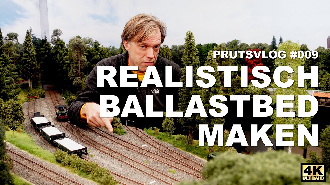 PRUTSVLOG#009 - Realistisch ballastbed maken