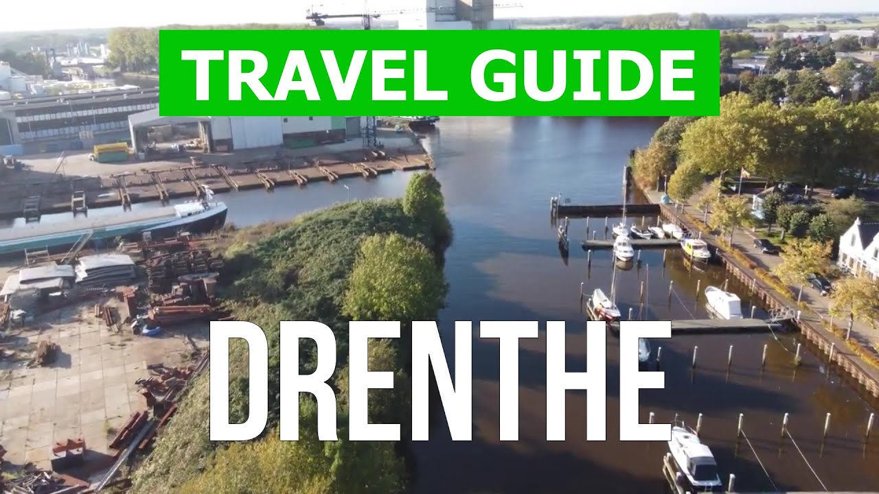 Drenthe, Netherlands | City of Assen, Emmen, Meppel, Coevorden | Drone 4k video | Drenthe province