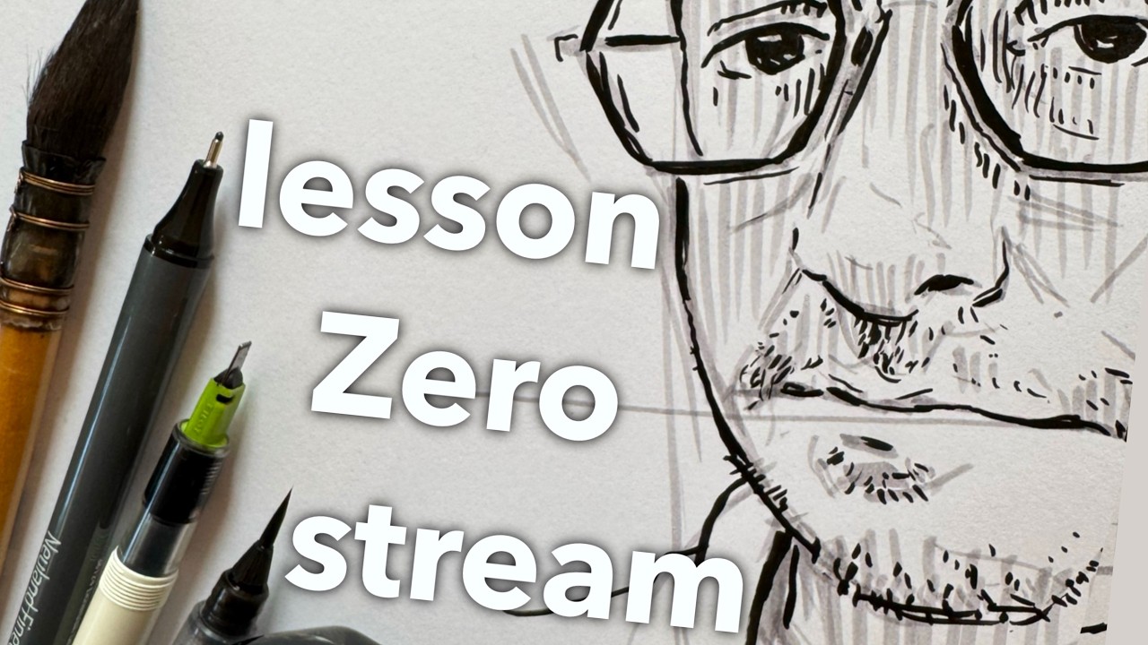 Tips and Techniques for drawing with Ink